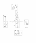 Camshaft Crankshaft Lubrication Piston Rings Connecting Rod Diagram and Parts List for  Briggs and Stratton Engine